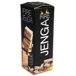 Гра настільна Fire Jenga 48 брусків 4+ Укр (Strateg)