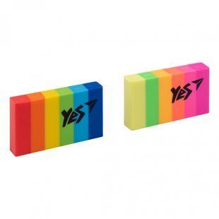 Гумка Yes Pantone прямокутна, мікс кольорів