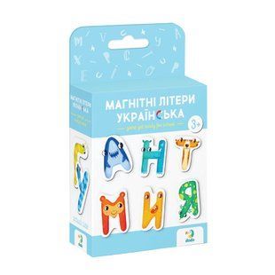 Моя перша магнітна абетка. Українська 3+ Dodo