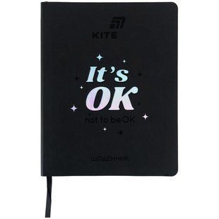 Щоденник шкільний Kite It's OK м'яка обкладинка, PU