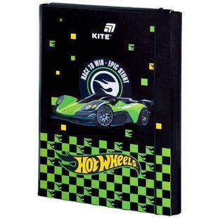 Папка для праці картонна на гумці А4 Kite Hot Wheels