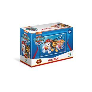 Пазл-міні 35ел 20*13см Paw Patrol Маршал, Гонщик та Скай Dodo