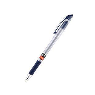 Ручка кулькова Unimax Maxflow 0,7мм синя корпус прозорий