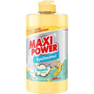 Засіб для миття посуду 0,5л Банан MAXI POWER