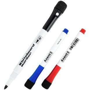 Набір маркерів для білих дошок Axent Whiteboard Magnetic 3 кольори 1-2мм, в блістері