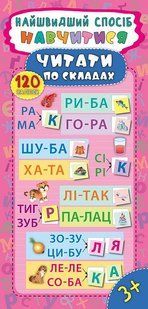 Найшвидший спосіб Навчитися ЧИТАТИ ПО СКЛАДАХ Укр (Ула)