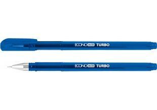 Ручка гелева Economix Turbo 0,5мм синя (12)