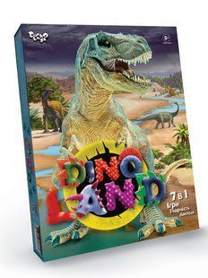Набір для творчості "Dino Land 7в1" ігри, творчість, досліди Укр Danko Toys