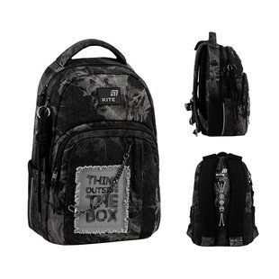 Рюкзак підлітковий Kite Education teens 2578M Denim Core 42*29*17см сірий