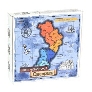 Гра настільна Інвестмонополія Одещини 14+ Укр (Strateg)