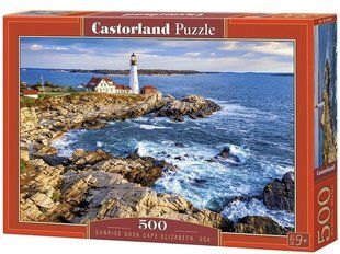 Пазли 500ел 47*33см Схід сонця над Кейп-Елізабет, США Castorland