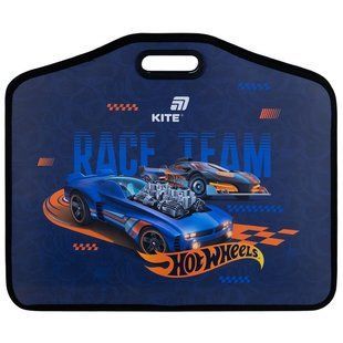 Папка-портфель пластикова А3 на липучках Kite Hot Wheels синя