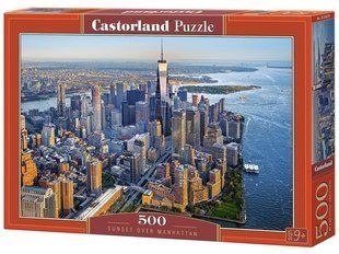 Пазли 500ел 47*33см Захід сонця над Манхеттеном Castorland