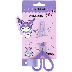 Ножиці дитячі Kite Kuromi 13см з малюнком на лезі