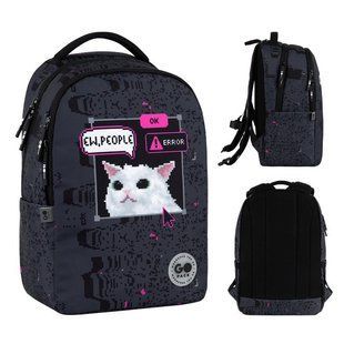 Рюкзак підлітковий GoPack Teens 135M-2 41*28*18см принт