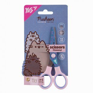 Ножиці дитячі Yes Pusheen 13см з принтом на лезі