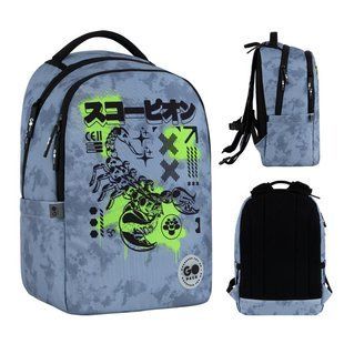 Рюкзак підлітковий GoPack Teens 135M-5 41*28*18см принт