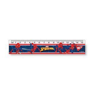 Лінійка пластикова 15см Yes Marvel Spiderman