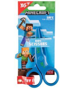 Ножиці дитячі Yes Minecraft 10,8см безпечні пластикові