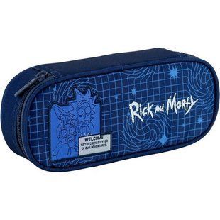 Пенал шкільний Kite для хлопчика на 1 відділення, 1 відворот 599 Rick and Morty