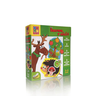 Гра розвиваюча Їжачок у лісі Укр Vladi Toys