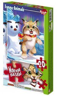 Пазли 20 ел. м'які 230x165 09-14 Danko Toys