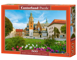 Пазли 500ел 47*33см ВАВЕЛЬСЬКИЙ ЗАМОК У КРАКОВІ, ПОЛЬЩА Castorland