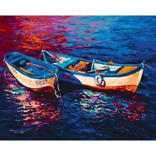 Картина за номерами 40*50см Вечірній спокій Art Craft