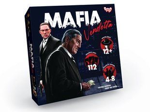 Гра настільна Mafia Vendetta Укр (Danko Toys)