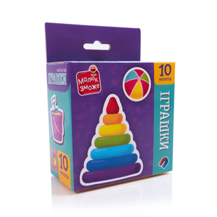 Магніти Малюк зможе Іграшки 10шт Укр Vladi Toys