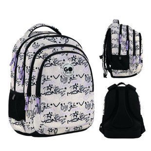 Рюкзак підлітковий GoPack Education Teens 162M-1 40,5*28,5*17,5см бежевий