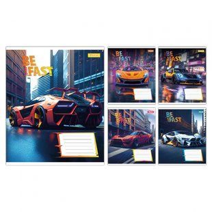 Зошит шкільний 1Вересня 24 аркуша клітинка Be Fast (20)