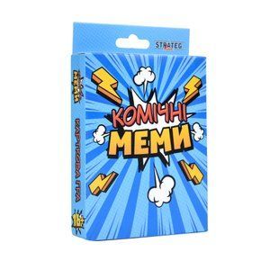 Гра настільна Комічні Меми Укр Strateg