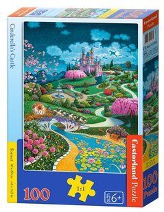 Пазли 100ел 40*29см ЗАМОК ПОПЕЛЮШКИ Castorland