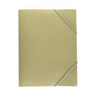 Папка на гумках А4 Buromax Morandi Style 180мкм фактура пластикова, матова, оливкова
