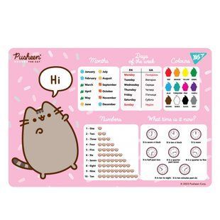 Підложка настільна Yes Pusheen English
