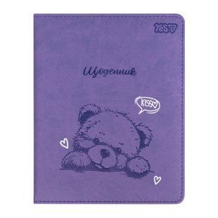 Щоденник шкільний Yes eddy Kiss тверда обкладинка PU
