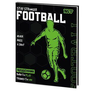 Щоденник шкільний Yes Football Profi інтегральна обкладинка