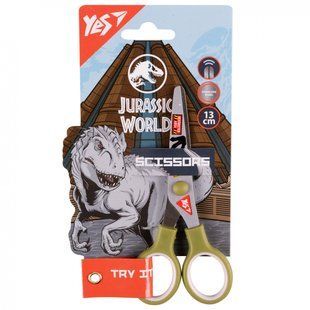 Ножиці дитячі Yes Jurassic World 13см з принтом на лезі