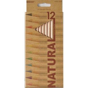 Олівці кольорові Marco Natural 12 кольорів