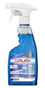 Засіб для миття скла та дзеркал 500г Океанська свіжість Galax