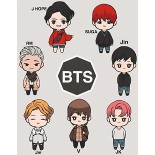 Картина за номерами 40*50см LOL BTS Art Craft